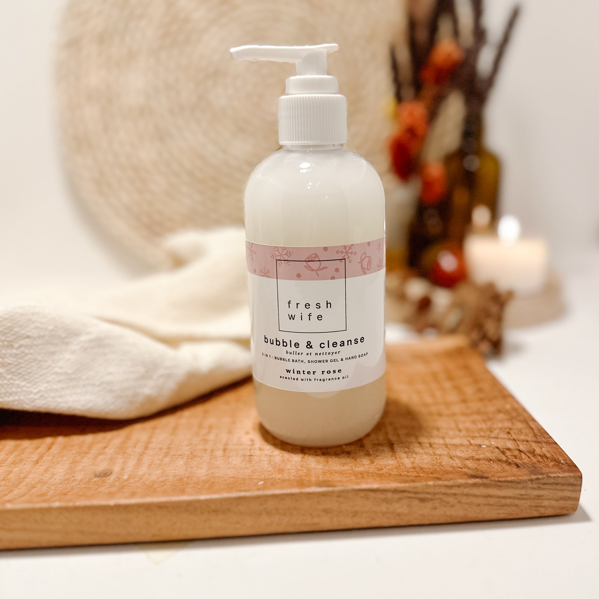 Winter Rose Bubble & Cleanse