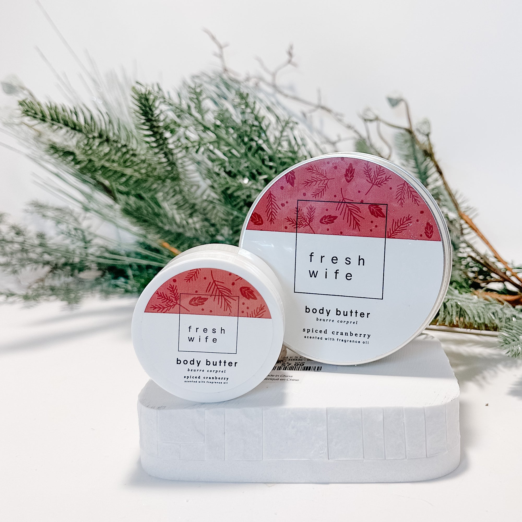 Spiced Cranberry Body Butter