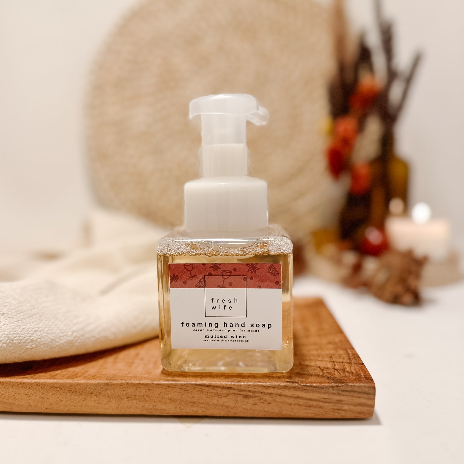 Mulled Wine Foaming Soap