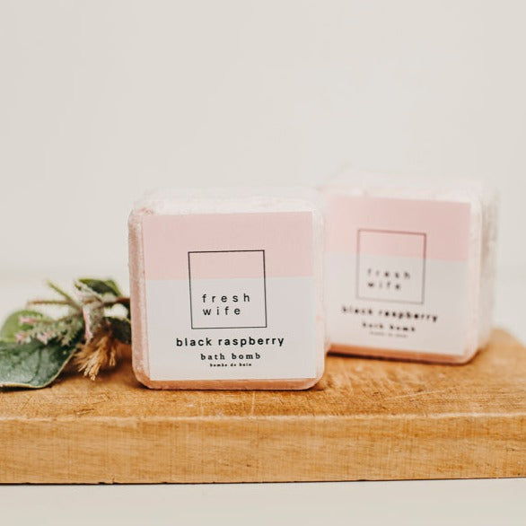 Black Raspberry Bath Bomb