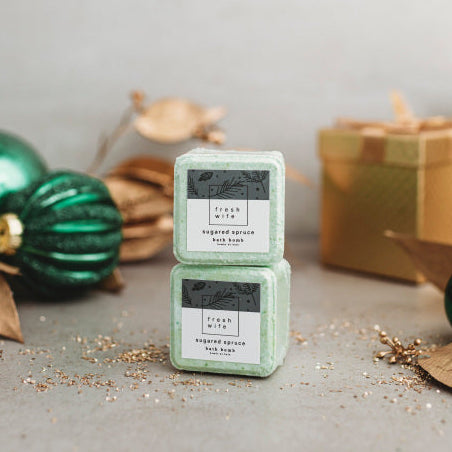 Sugared Spruce Bath Bomb