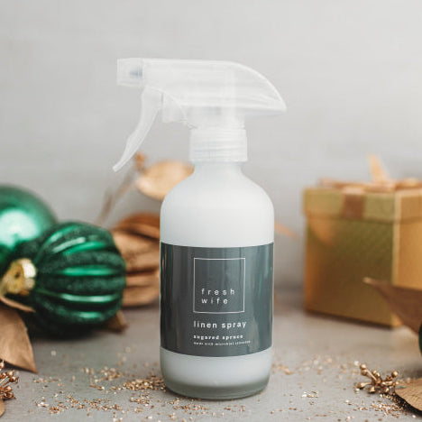 Sugared Spruce Linen Spray