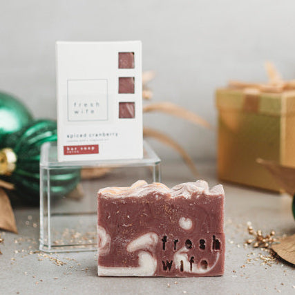 Spiced Cranberry Bar Soap
