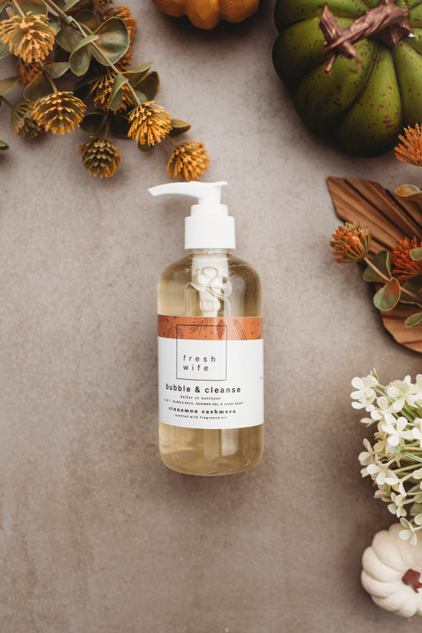 Cinnamon Cashmere Bubble & Cleanse