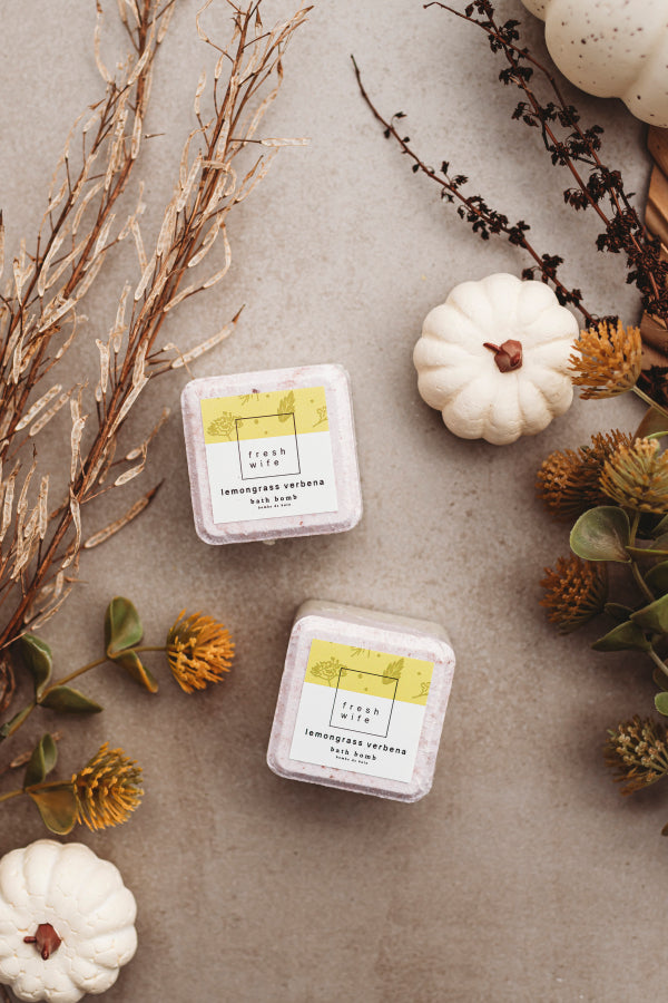 Lemongrass Verbena Bath Bomb