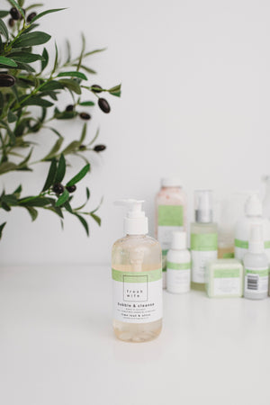 Lime Leaf & Olive Bubble & Cleanse