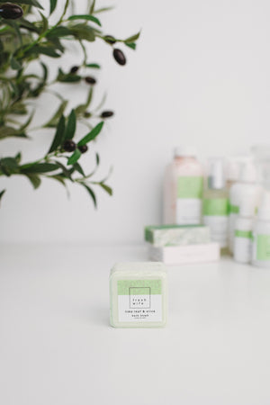 Lime Leaf & Olive Bath Bomb