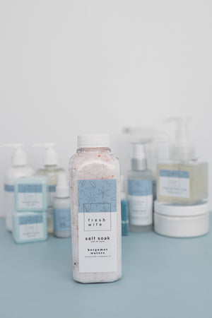 Bergamot Waters Salt Soak