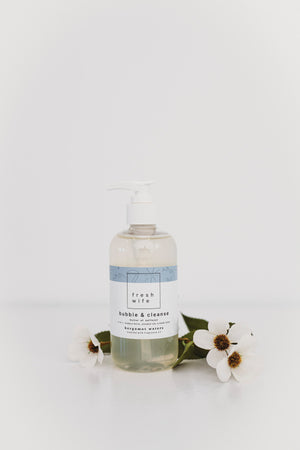 Bergamot Waters Bubble & Cleanse