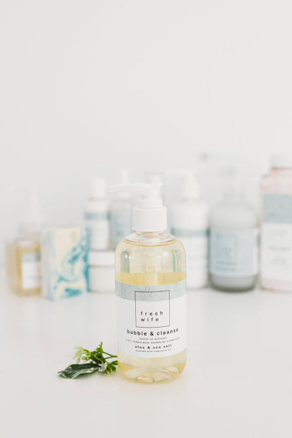 Aloe & Sea Salt Bubble & Cleanse