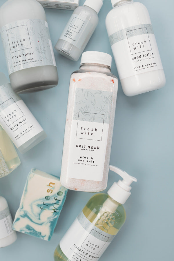 Aloe & Sea Salt - Salt Soak
