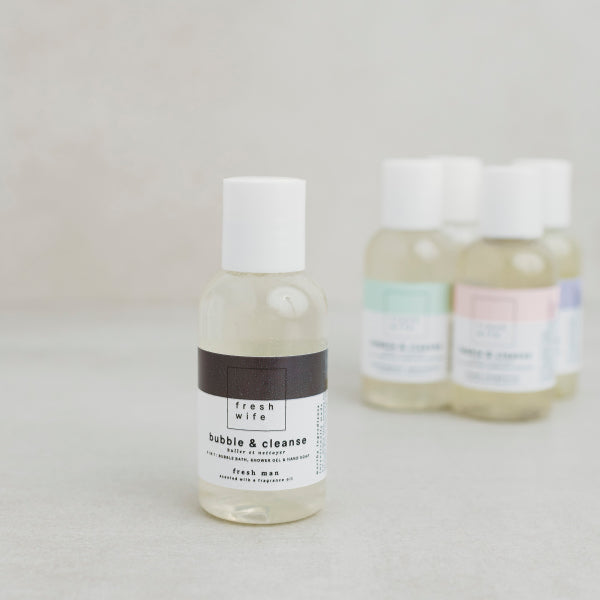 Fresh Man Bubble & Cleanse - mini