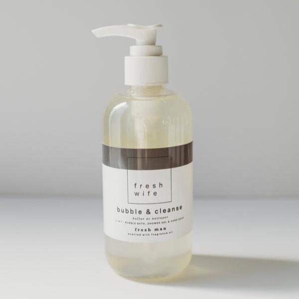 Fresh Man Bubble & Cleanse