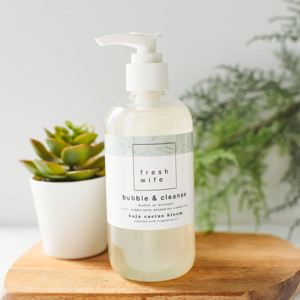 Baja Cactus Bloom Bubble & Cleanse