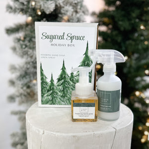 Sugared Spruce Holiday Box