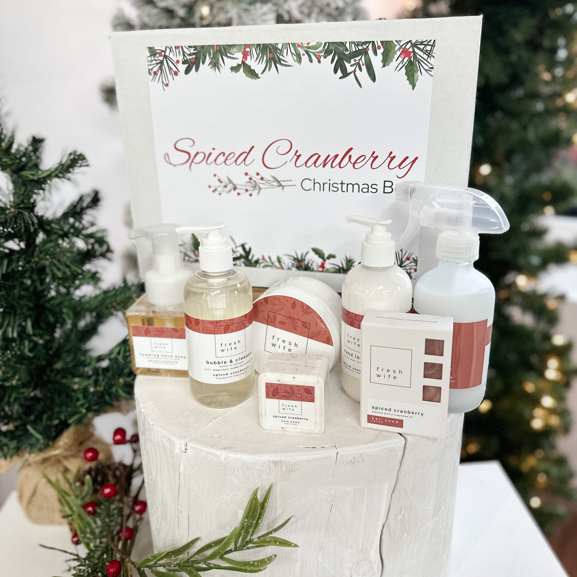 Spiced Cranberry Christmas Box