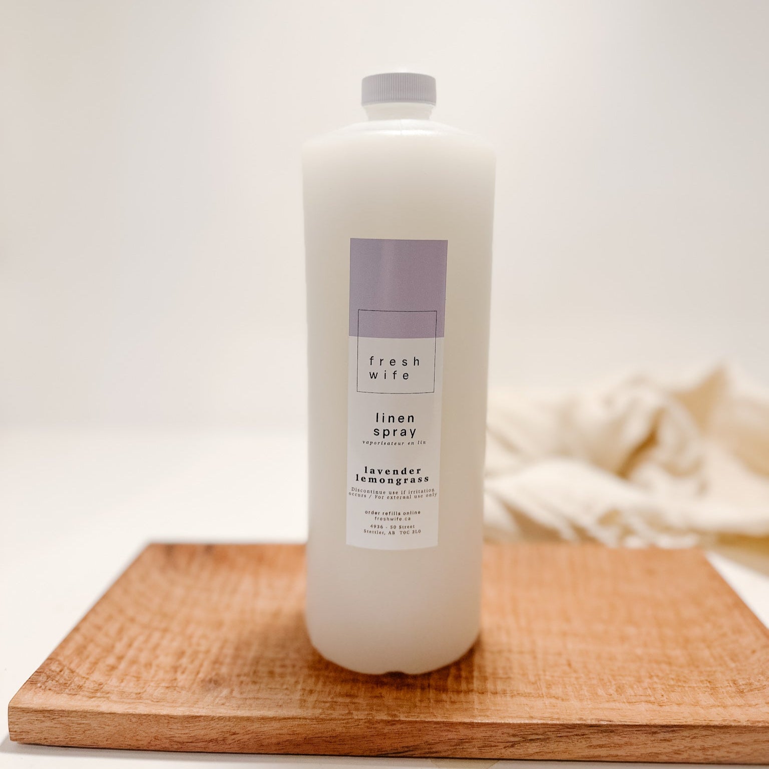 Lavender Lemongrass Linen Spray - 1L Refill