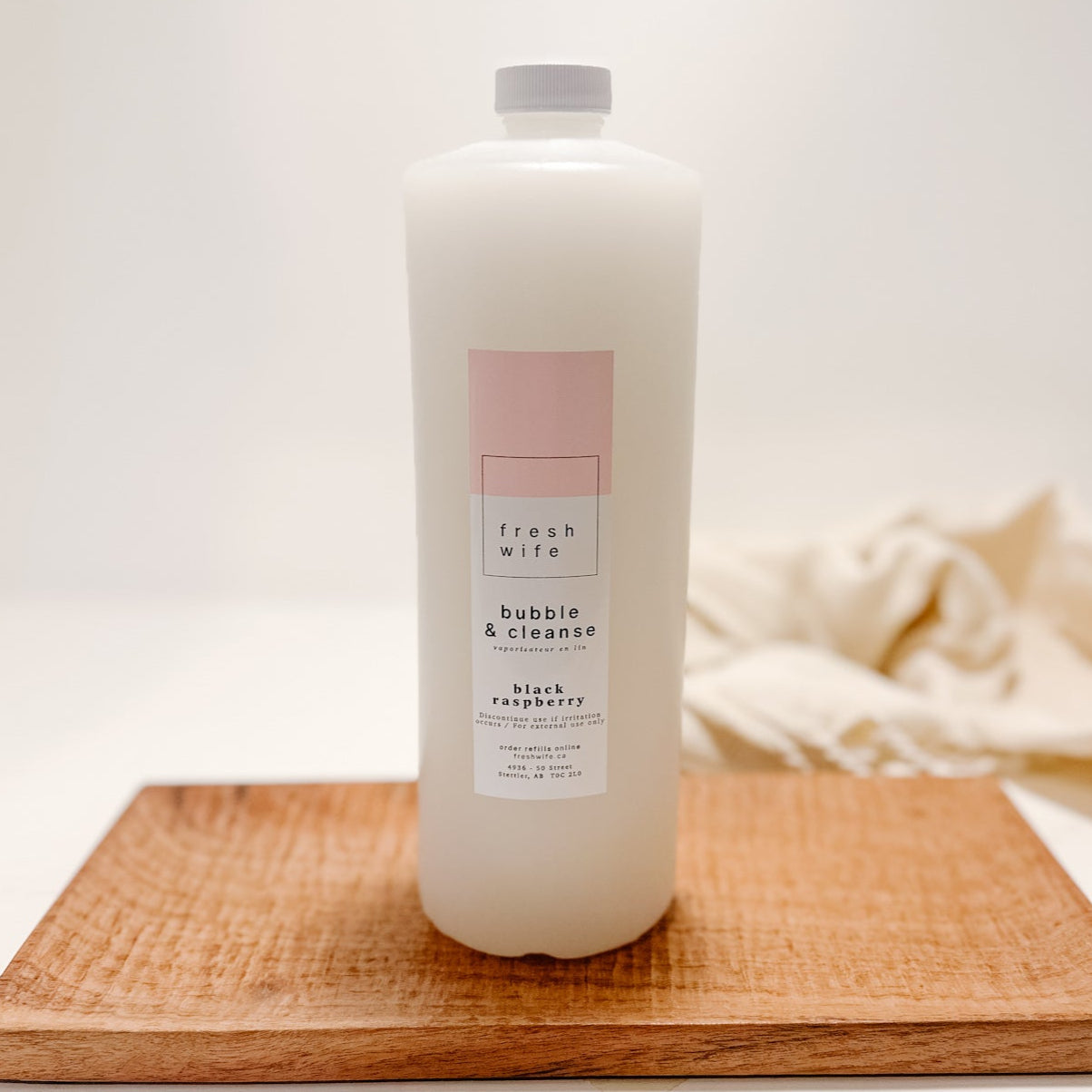 Black Raspberry Bubble & Cleanse - 1L Refill