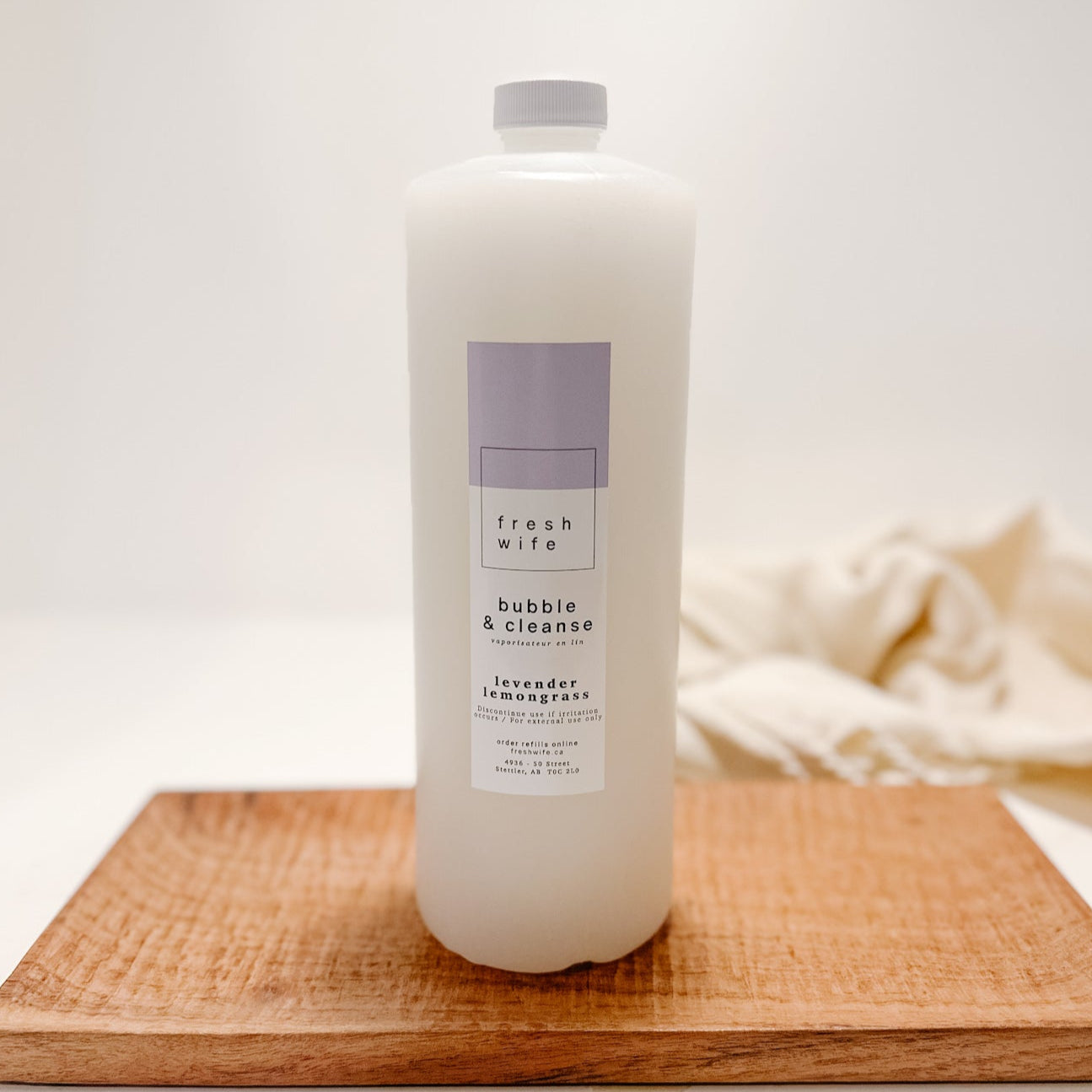 Lavender Lemongrass Bubble & Cleanse - 1L Refill