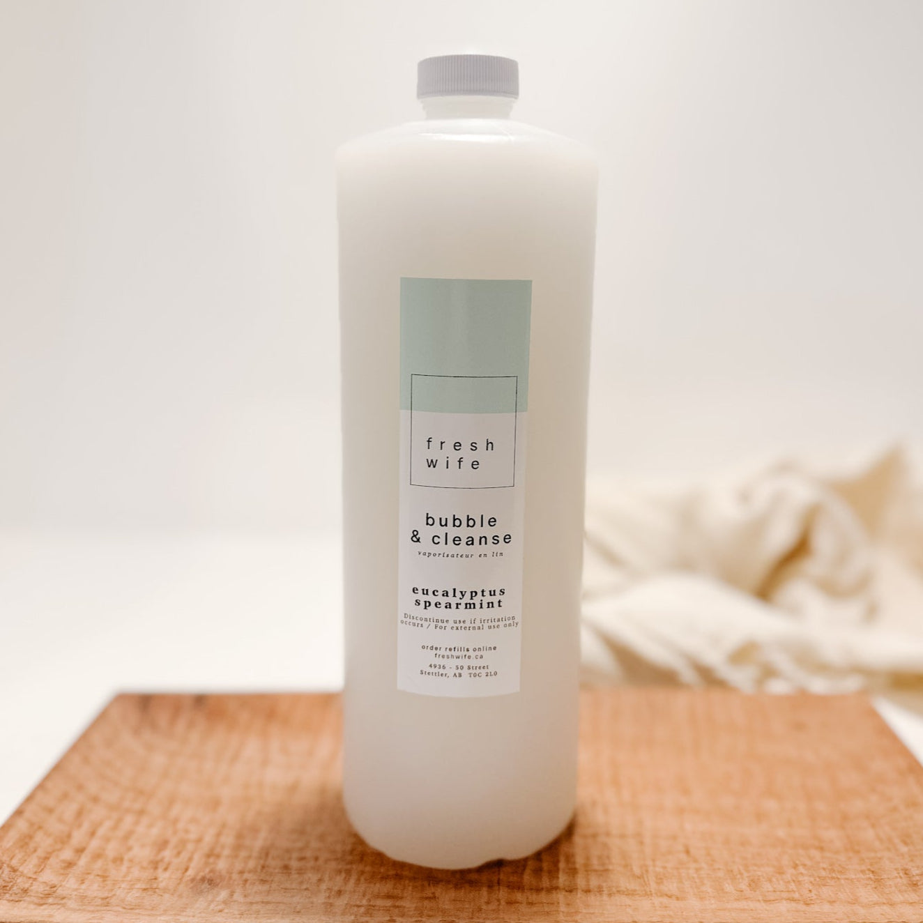 Eucalyptus Spearmint Bubble & Cleanse - 1L Refill