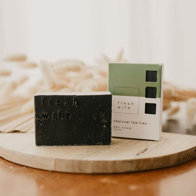 Charcoal Tea Tree Bar Soap