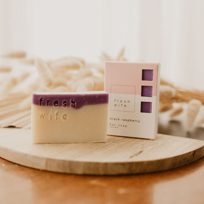 Black Raspberry Bar Soap