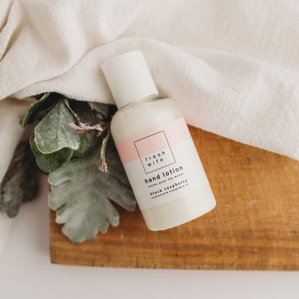 Black Raspberry Hand Lotion - Mini - The Fresh Wife Soap Company
