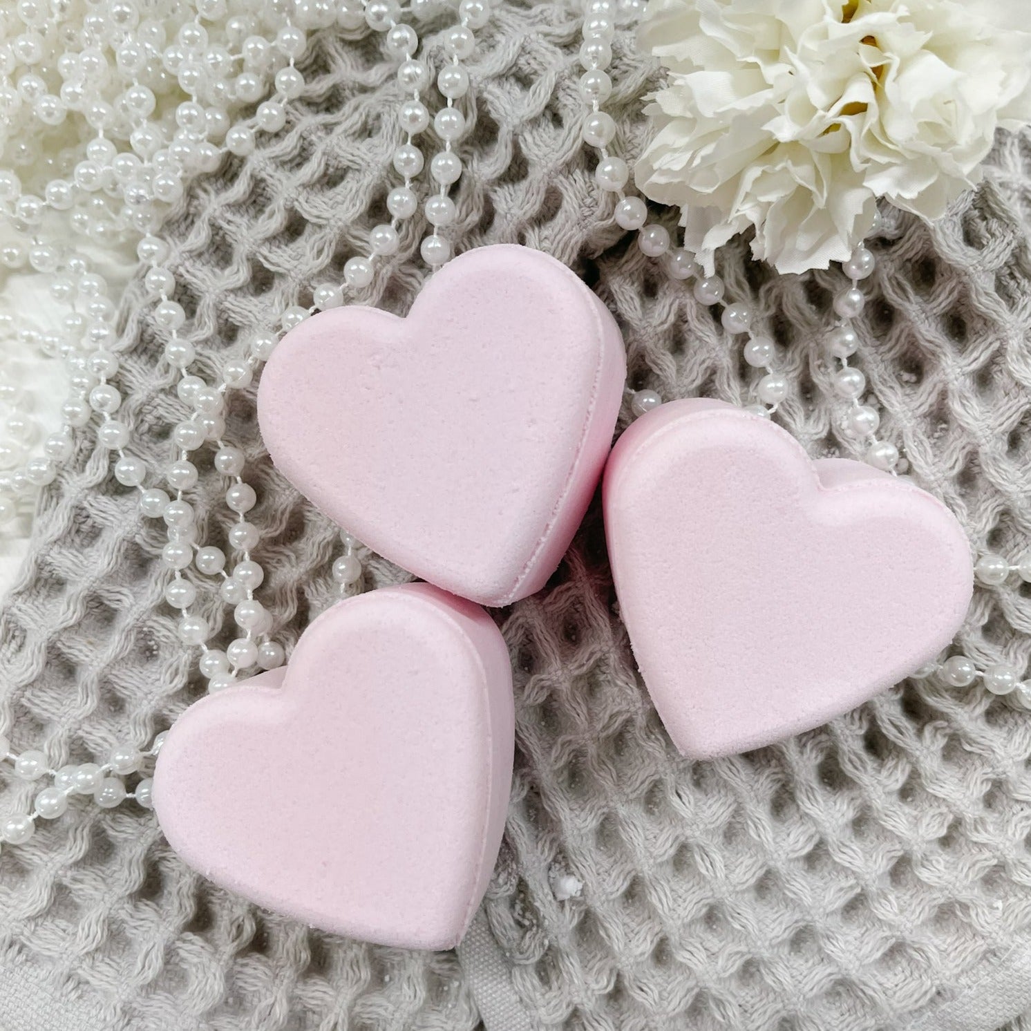 Love heart deals bath bombs