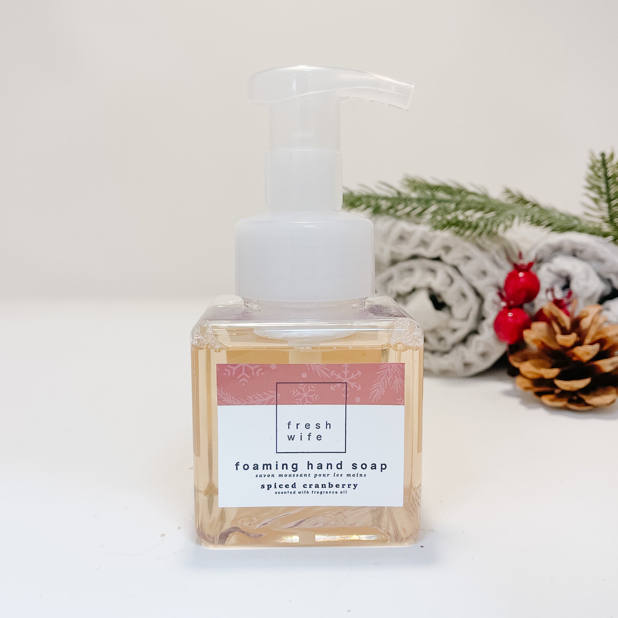 Spiced Cranberry Foaming Soap